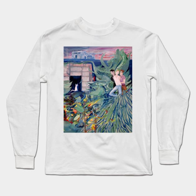 ECSTATIC FRIENDSHIP Long Sleeve T-Shirt by lautir